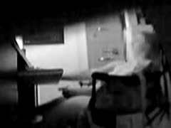 Wife uses a concealed camera to masturbate till she has an orgasm when she is at home alone.